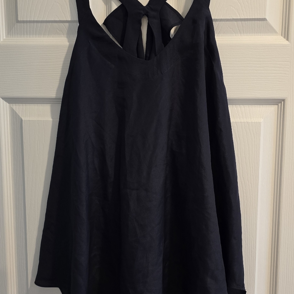 BCBGeneration Navy Blouse